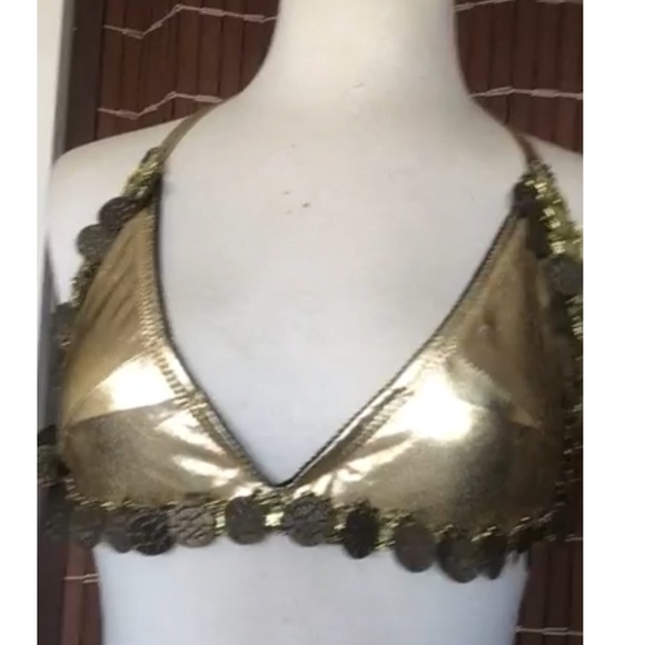 Belly Dance Bra Costume. TOP ONLY Size Small - Picture 3 of 4